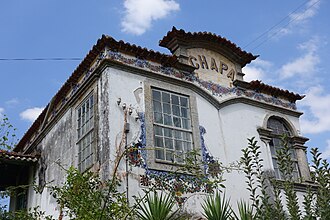 Antigo apeadeiro de Chapa, em 2016