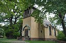 Dorfkirche mit „Türkengrab“ in der Kirchenvorhalle