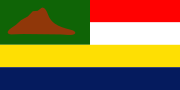 Flag of the state of Sabah (1963–1981).