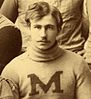Photograph of George Dygert cropped from Michigan team photograph