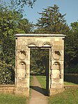 Gatepiers and gates about 80m south-east of Great Tew House