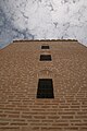 Wall and windows of the south facade of the minaret