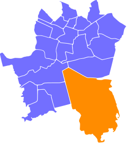 Location of Murcki within Katowice