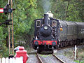 Image 25 Credit: Michael Wilmore The Kent & East Sussex Railway was opened by Colonel H.F. Stephens, the railway engineer, in 1900. At its fullest extent, it ran nearly 22 miles[35km] from Robertsbridge on the Tonbridge to Hastings main line to Headcorn on the main line between Tonbridge and Ashford, Kent. More about the Kent & East Sussex Railway... (from Portal:Kent/Selected pictures)