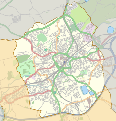 Blackburn is located in Blackburn