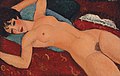 Red Nude (1917) by Amedeo Modigliani