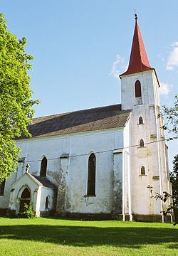 Mustjala church