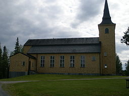 Rönnöfors kyrka i juli 2009