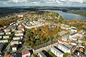 Город с высоты птичьего полёта