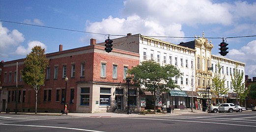 The Phoenix Block in 2009. Has since been renovated and restored