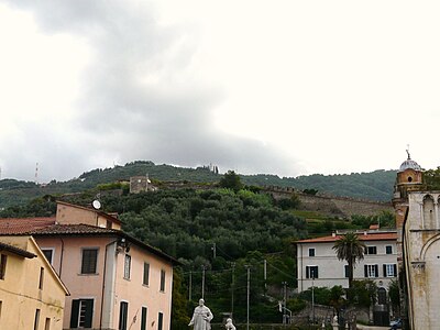 Les murailles de Pietrasanta.