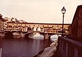 Ponte Vecchio and the River Arno in June, 1983