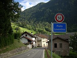 Prato Leventina – Veduta