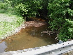 Six Mile Run near canal