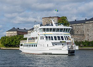 Sandhamn i Vaxholm juli 2015.