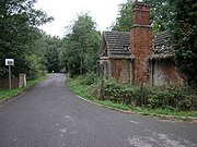 Entrance to Rossington Hall (former school)