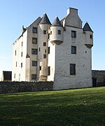 Fawside Castle, restored between 1976 and 1982