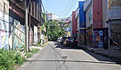 Street and urban decay in Hipódromo, Santurce