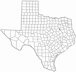 Location of Goodlow, Texas