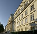 Main building of Vienna University of Technology; in the background Karlskirche