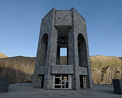 Tomb site of Ahmad Shah Massoud in Panjshir