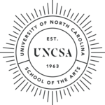 This is the seal of the University of North Carolina School of the Arts