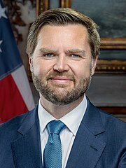 Vice President JD Vance from Ohio (2025–present)