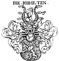 Wappen der Kobolt bei Siebmacher unter den „Schwäbischen“ (1772)