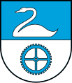 Schwimmend (stilisierte Form, sprechend: Schwenningen am Neckar, DE)