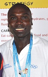 Bronzemedaillengewinner Wilson Kipketer