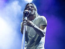 Winston Surfshirt performing at Fairgrounds Festival in Berry, New South Wales, 2018.