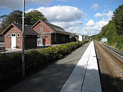Ølgod railway station