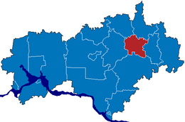 Kuženerskij rajon – Mappa