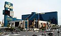 Image 10MGM Grand, with sign promoting it as The City of Entertainment (from Nevada)