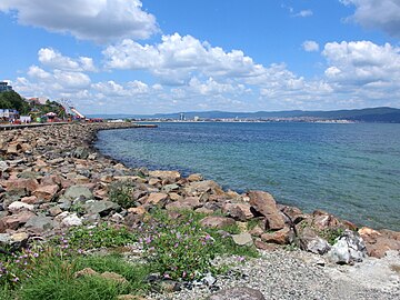 内塞伯爾市區的沿海地區