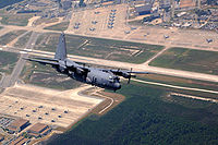 Um AC-130U americano.