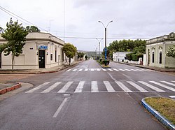 Avenida Artigas, an avenue in Aiguá.