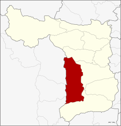 District location in Suphan Buri province