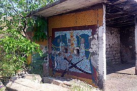 Soviet-era bus stop