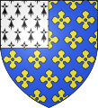 Blason de la maison de Pontchartrain.