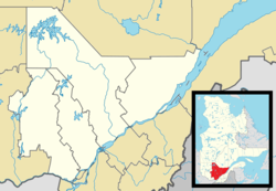 Charlemagne is located in Central Quebec