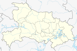 Caidian is located in Hubei