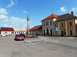 Centre of Choltice