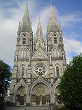 West facade of Saint Fin Barre's Cathedral