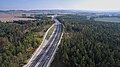 D3 motorway near České Budějovice.