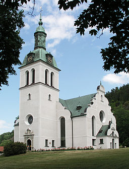 Gränna kyrka i juli 2006