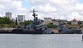 Russian ships in Sevastopol, 2008.