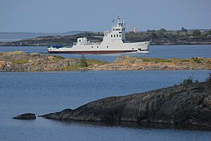 M/S Ejdern vid Kökar