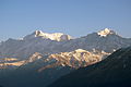 Kedar and Kedar Dome peaks from Tungnath