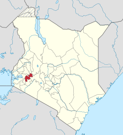 Location in Kenya